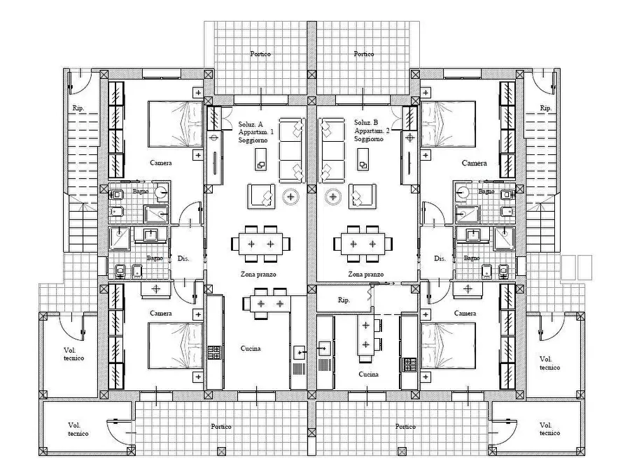 Immagine 7 di Appartamento in vendita  a Cecina