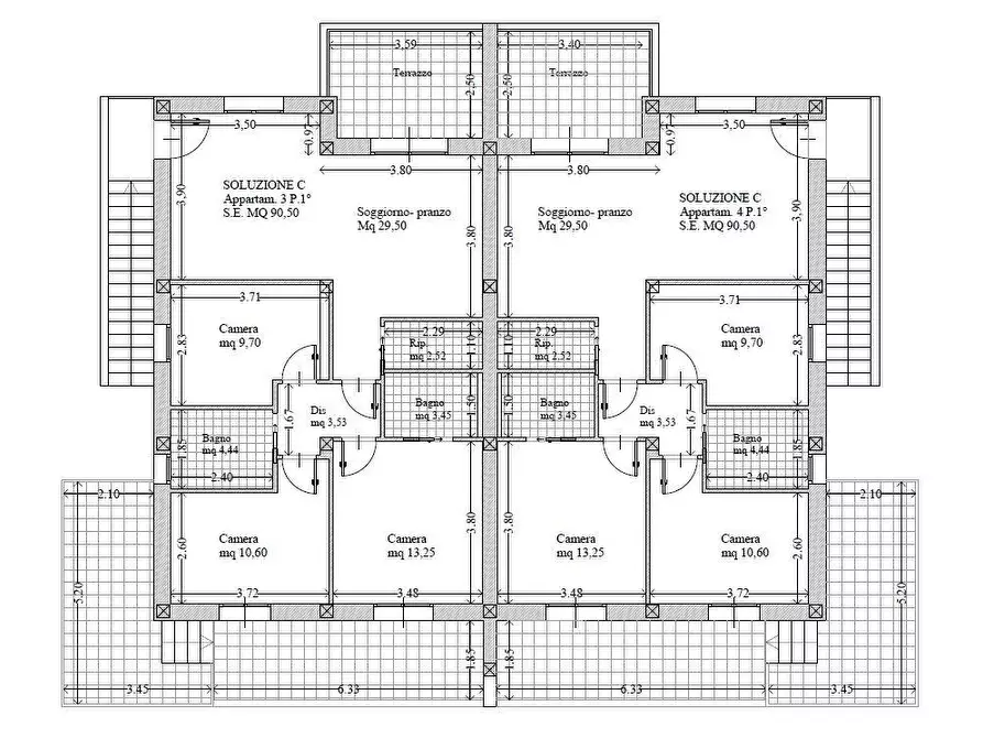 Immagine 6 di Appartamento in vendita  a Cecina