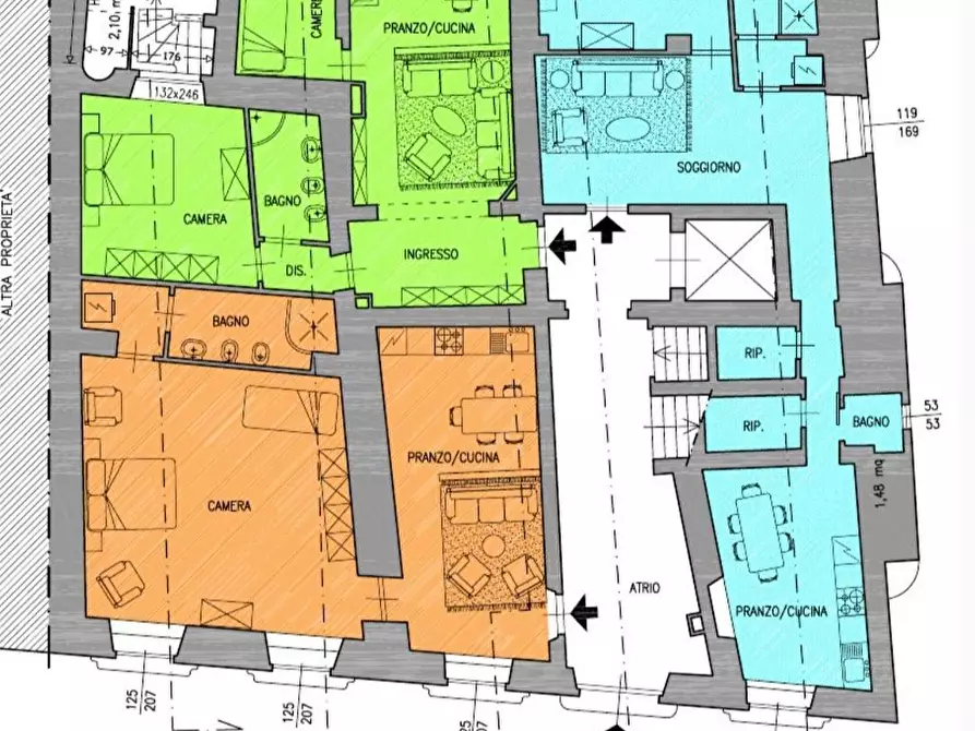 Immagine 4 di Terreno residenziale in vendita  a Lucca