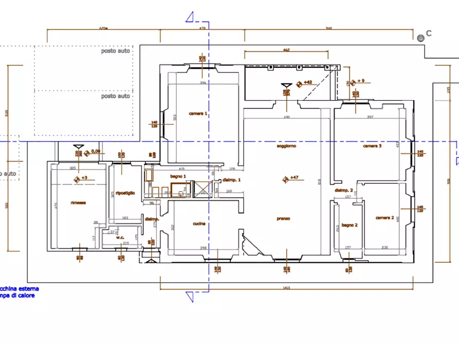 Immagine 13 di Villa in vendita  a Forte Dei Marmi