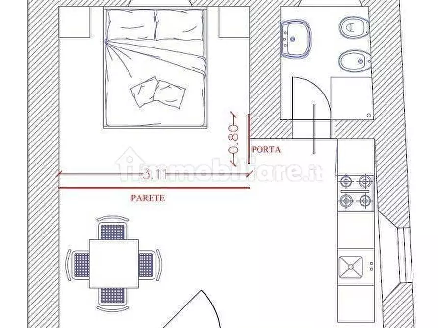 Immagine 1 di Appartamento in vendita  a Buti