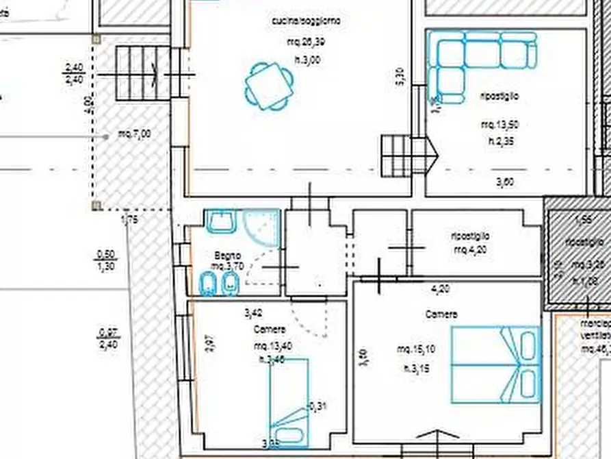 Immagine 3 di Casa indipendente in vendita  a Cerreto Guidi