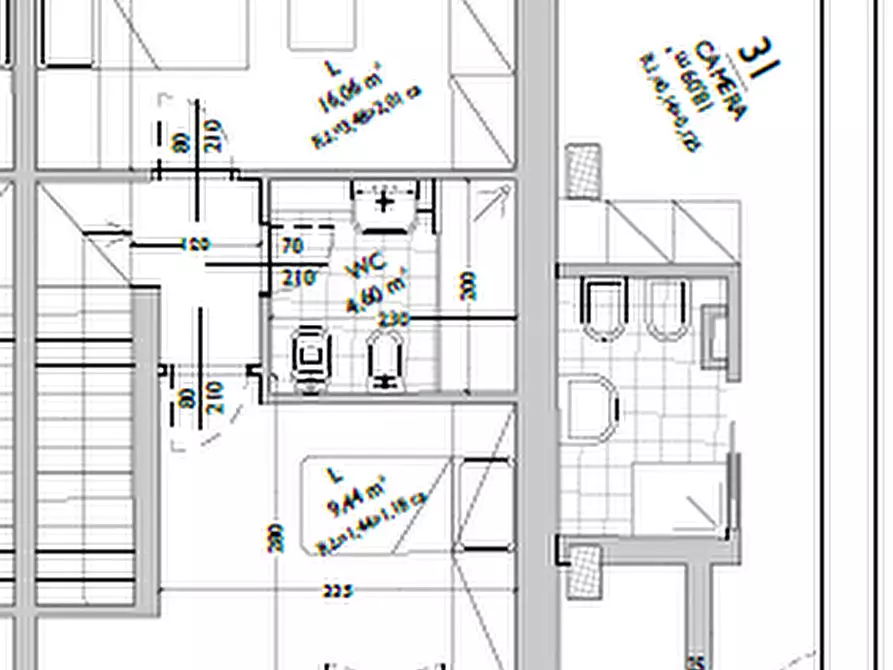 Immagine 2 di Terratetto in vendita  a Lucca