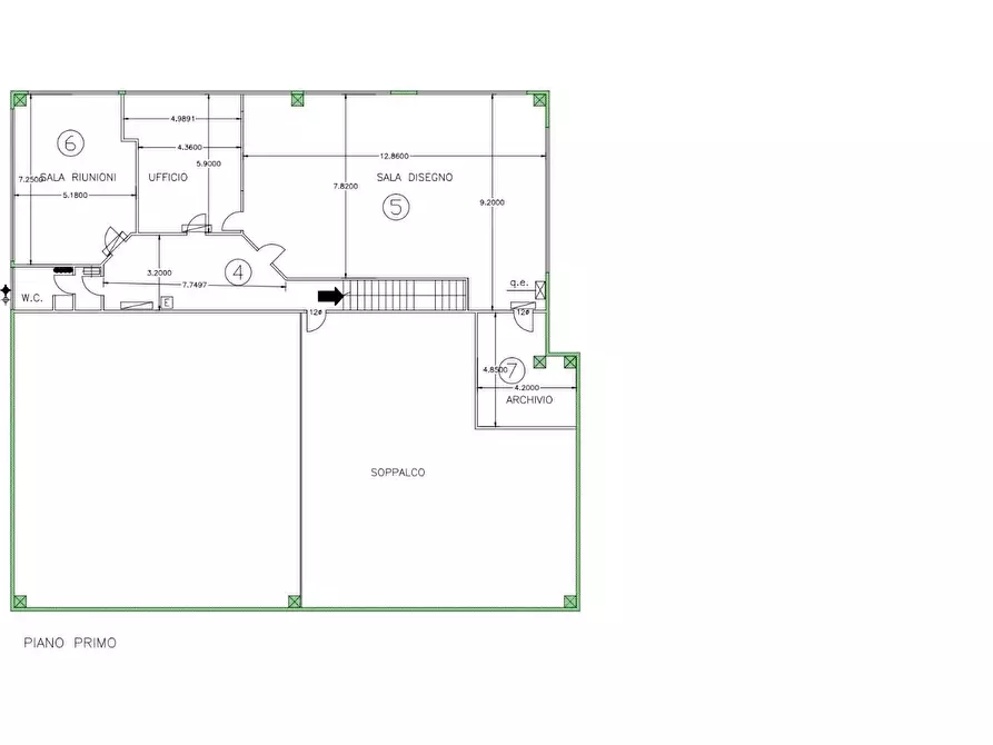 Immagine 7 di Ufficio in affitto  a Cascina
