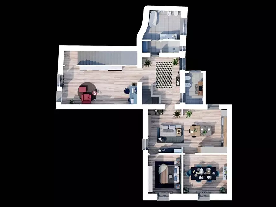 Immagine 11 di Terratetto in vendita  a San Giuliano Terme