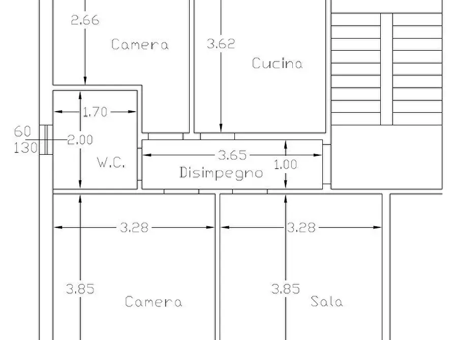 Immagine 9 di Appartamento in vendita  a Massa