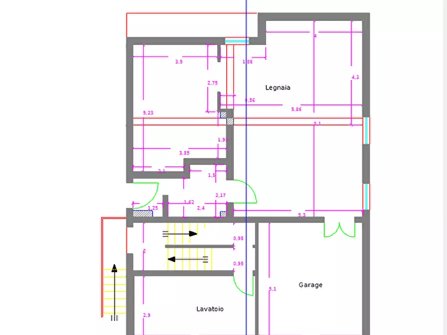 Immagine 3 di Casa indipendente in vendita  a Carrara
