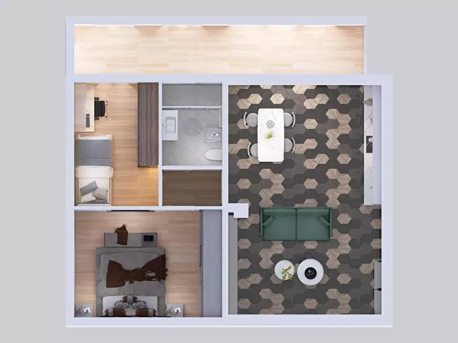 Immagine 9 di Appartamento in vendita  a Pontedera