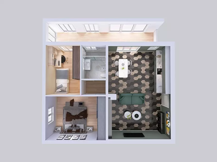 Immagine 10 di Appartamento in vendita  a Pontedera