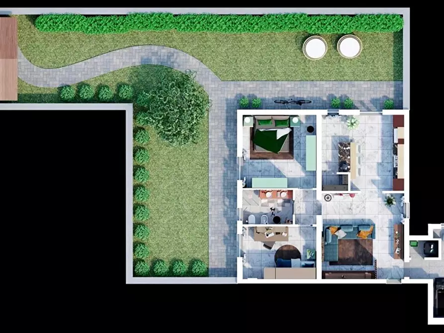 Immagine 2 di Appartamento in vendita  a Vecchiano