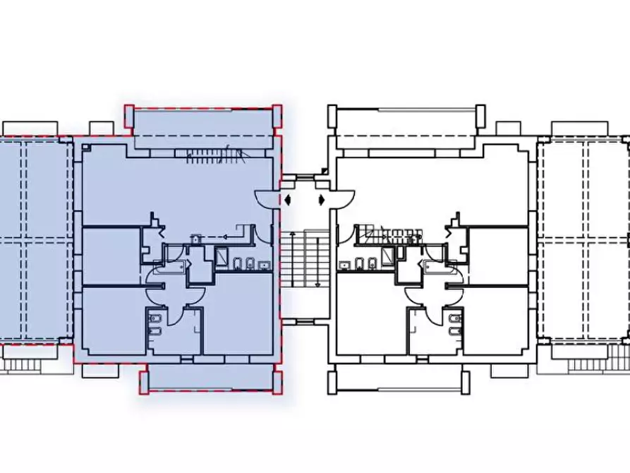 Immagine 5 di Mansarda in vendita  a Pontedera