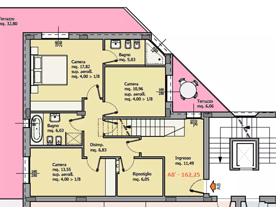 Immagine 23 di Mansarda in vendita  a Empoli