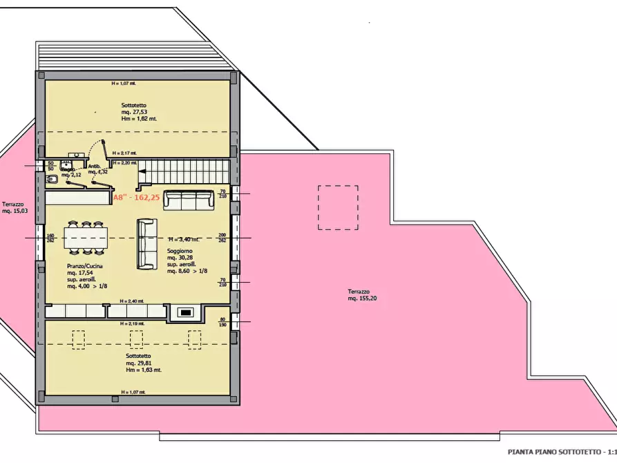 Immagine 22 di Mansarda in vendita  a Empoli