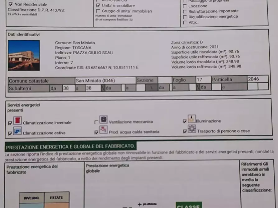 Immagine 15 di Ufficio in affitto  a San Miniato