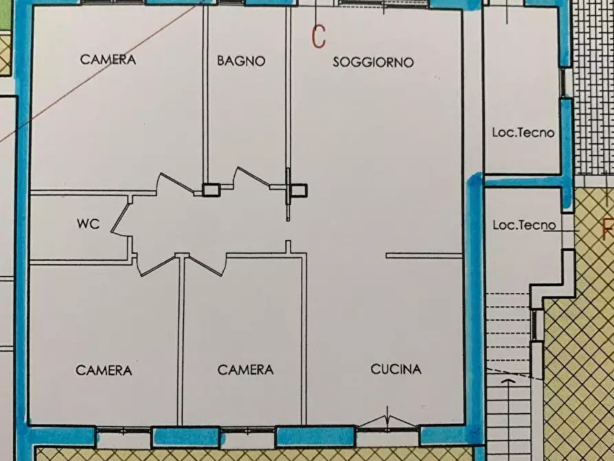 Immagine 4 di Appartamento in vendita  a Pontedera