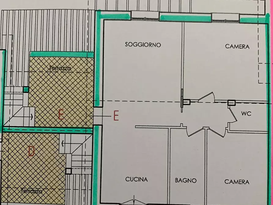 Immagine 2 di Appartamento in vendita  a Pontedera