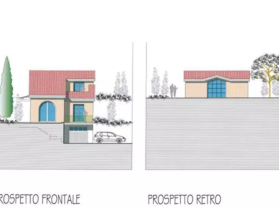 Immagine 2 di Terreno residenziale in vendita  a Lajatico