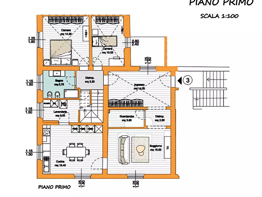 Immagine 21 di Appartamento in vendita  a Cascina