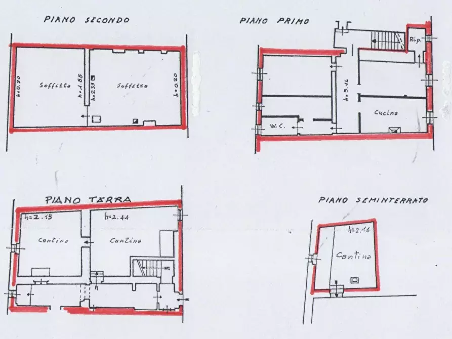 Immagine 21 di Appartamento in vendita  a Radicondoli