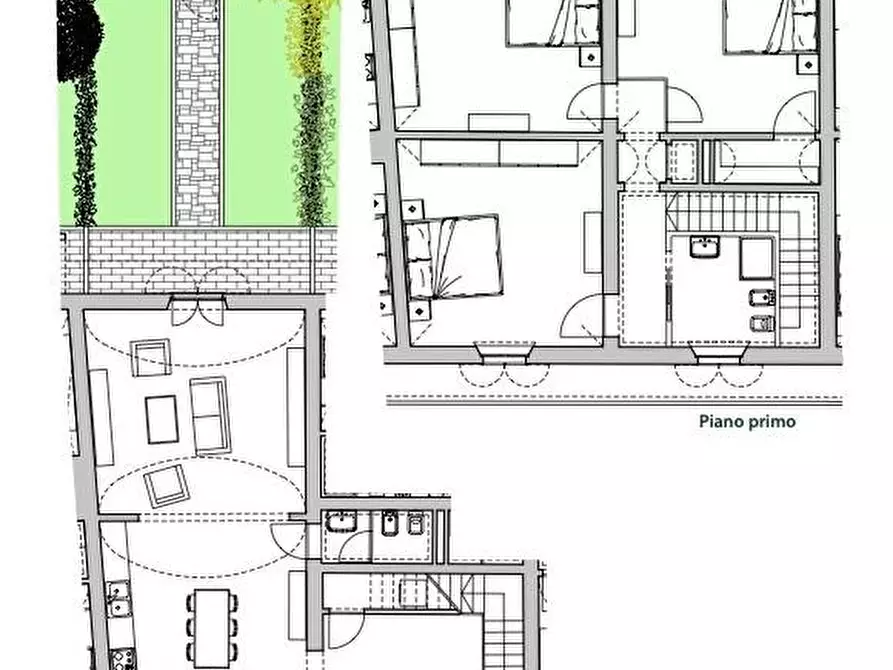 Immagine 28 di Terratetto in vendita  a Pisa