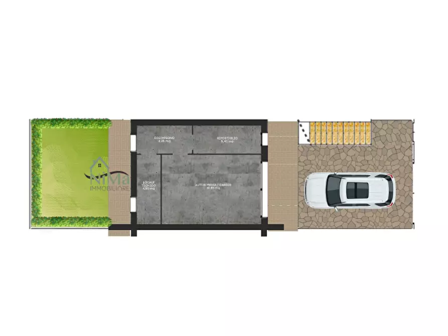 Immagine 2 di Appartamento in vendita  a Cecina