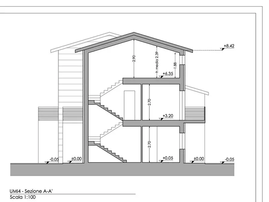 Immagine 3 di Casa bifamiliare in vendita  a Pisa