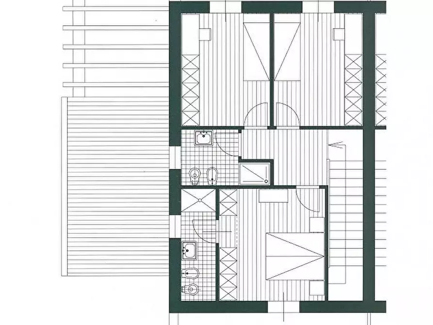 Immagine 11 di Casa bifamiliare in vendita  a Pontedera