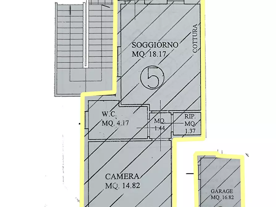 Immagine 11 di Appartamento in vendita  a Lamporecchio