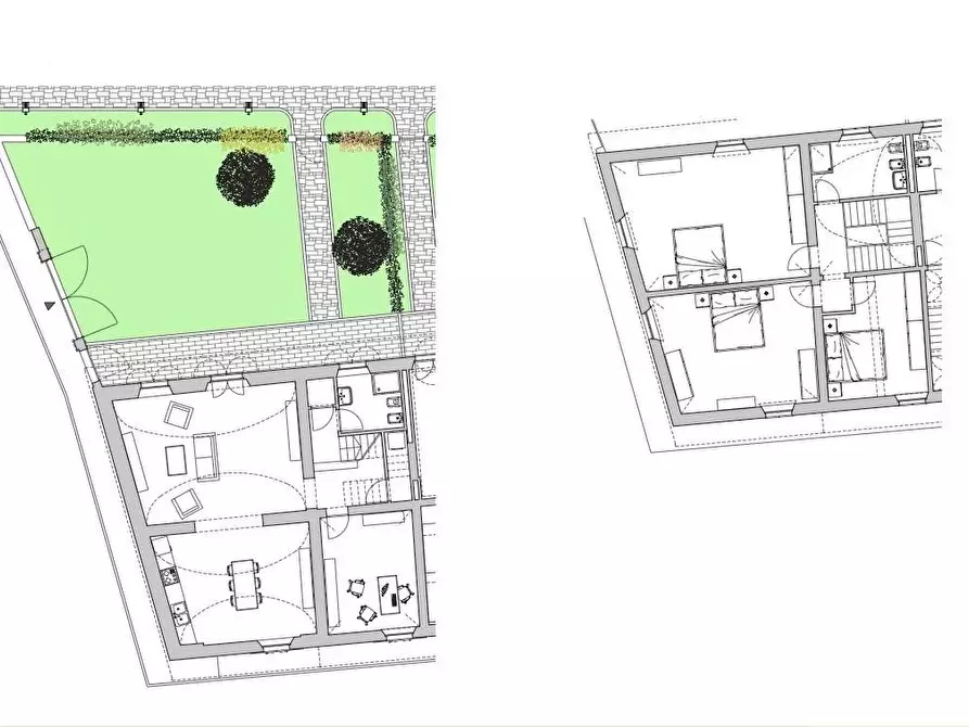 Immagine 2 di Terratetto in vendita  a Pisa