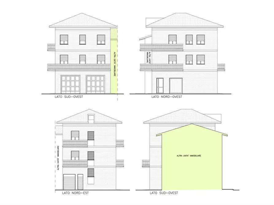 Immagine 3 di Palazzo in vendita  a Pietrasanta