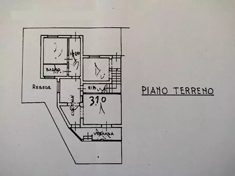 Immagine 1 di Terratetto in vendita  a Pisa