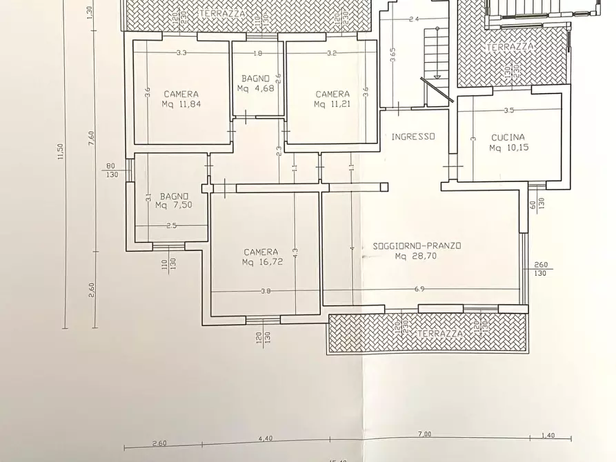 Immagine 34 di Casa trifamiliare in vendita  a Montignoso