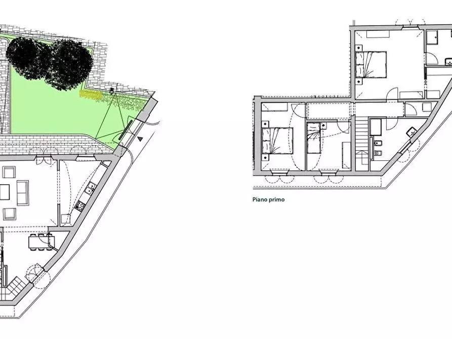 Immagine 2 di Terratetto in vendita  a Pisa