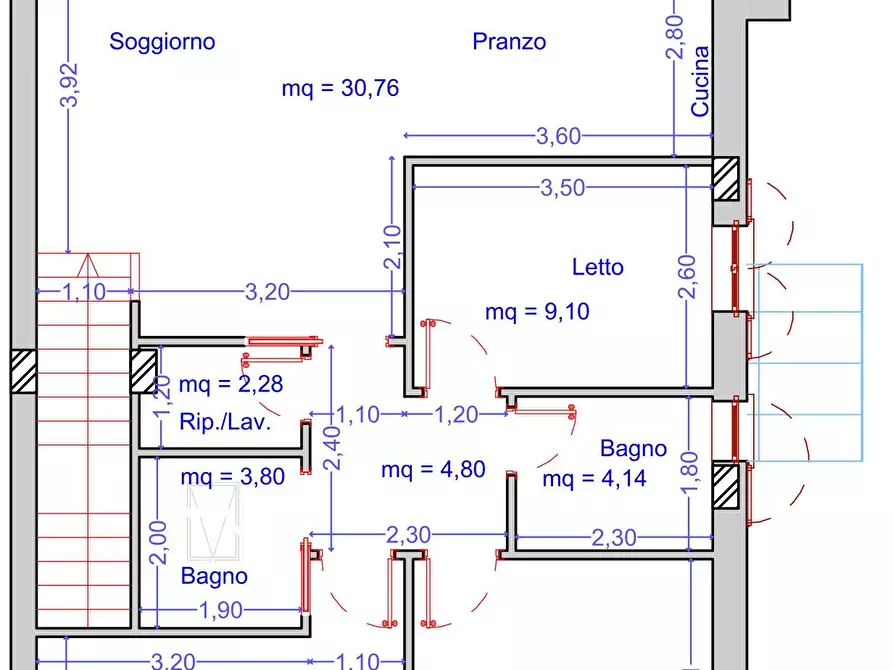 Immagine 4 di Appartamento in vendita  a San Miniato