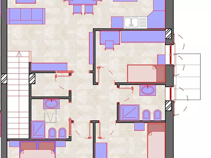 Immagine 2 di Appartamento in vendita  a San Miniato