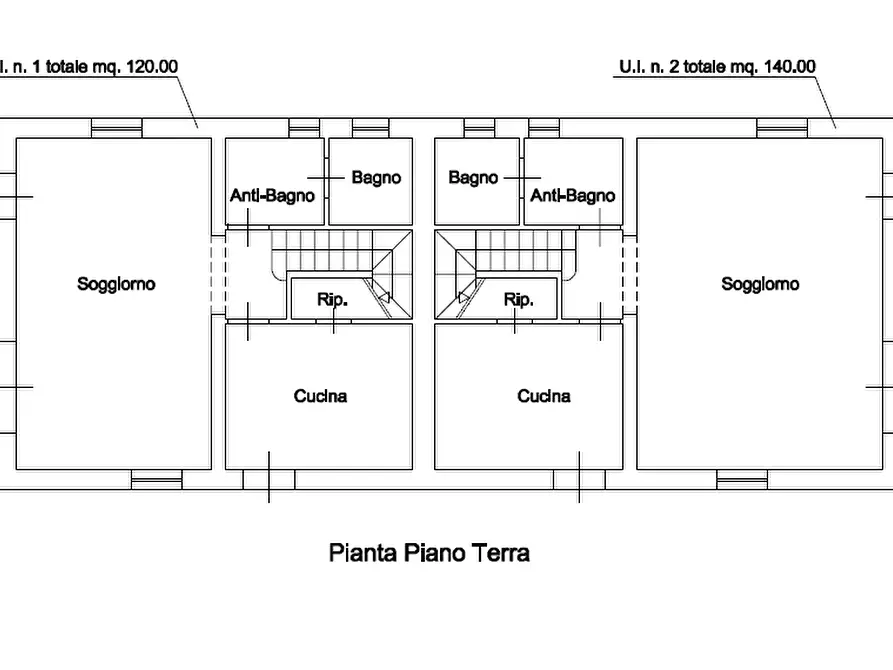 Immagine 1 di Casa bifamiliare in vendita  a Capannori