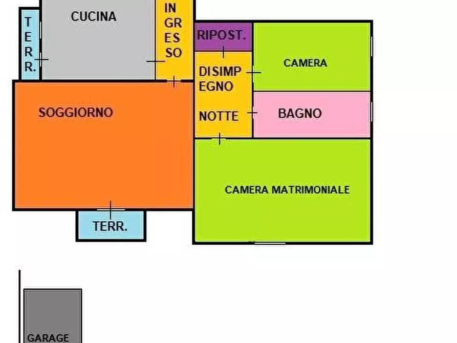 Immagine 6 di Appartamento in vendita  a Pisa
