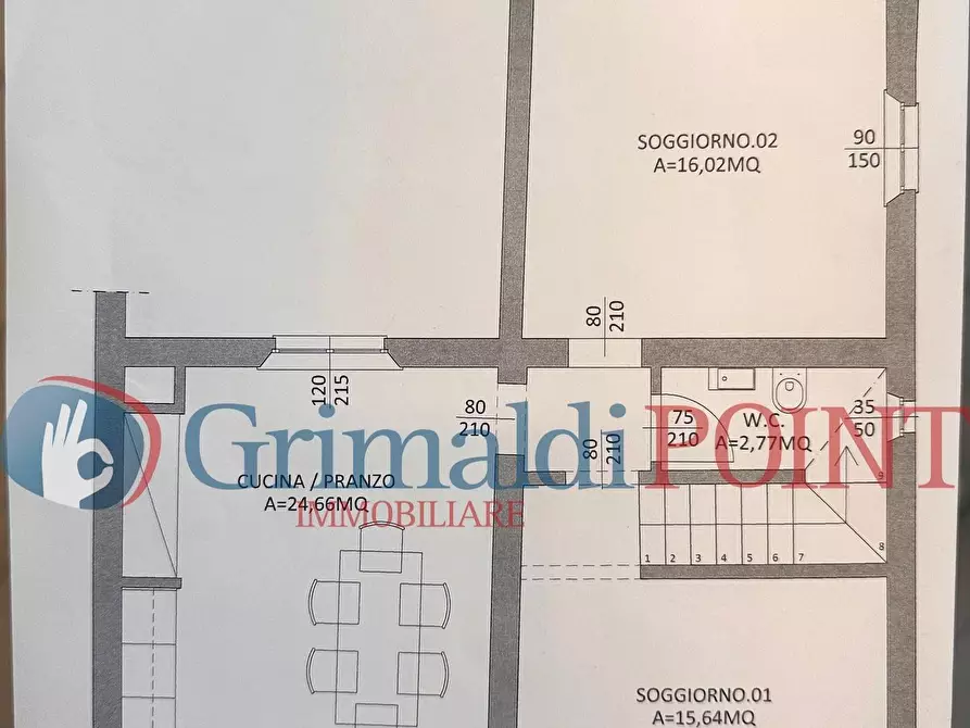 Immagine 2 di Casa semindipendente in vendita  a Cascina