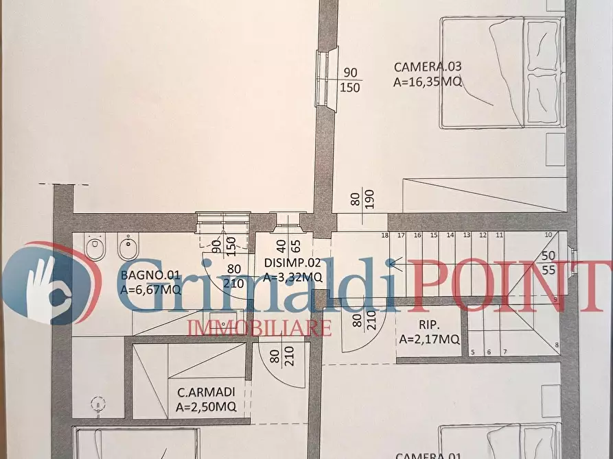 Immagine 3 di Casa semindipendente in vendita  a Cascina