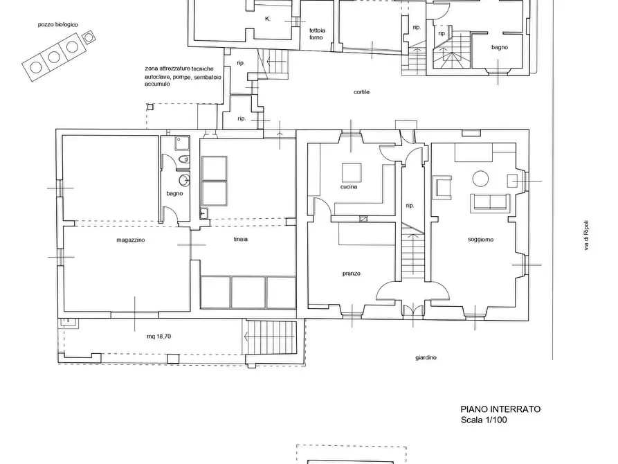 Immagine 52 di Rustico / casale in vendita  a Barberino Tavarnelle