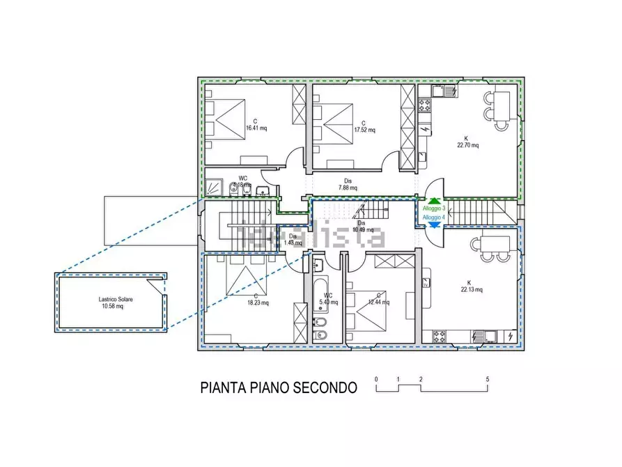 Immagine 12 di Villa in vendita  a Cecina