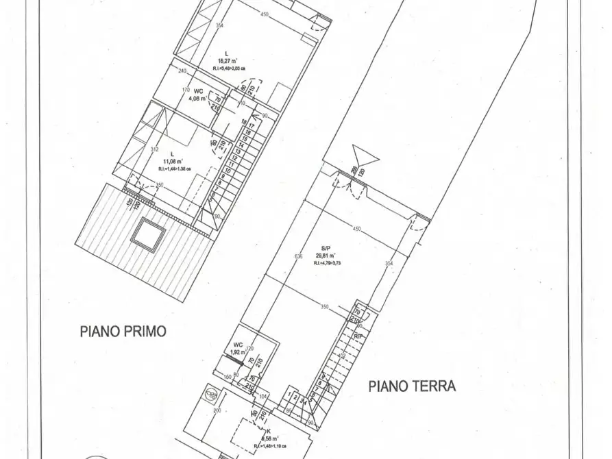 Immagine 2 di Terratetto in vendita  a Lucca