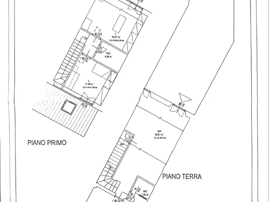 Immagine 3 di Terratetto in vendita  a Lucca