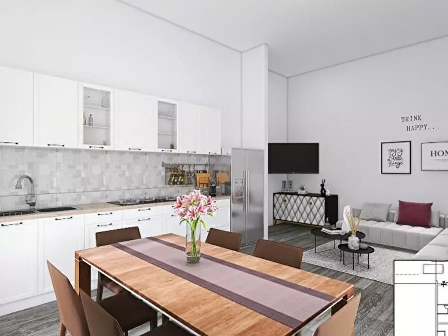 Immagine 2 di Appartamento in vendita  a Colle Di Val D'elsa