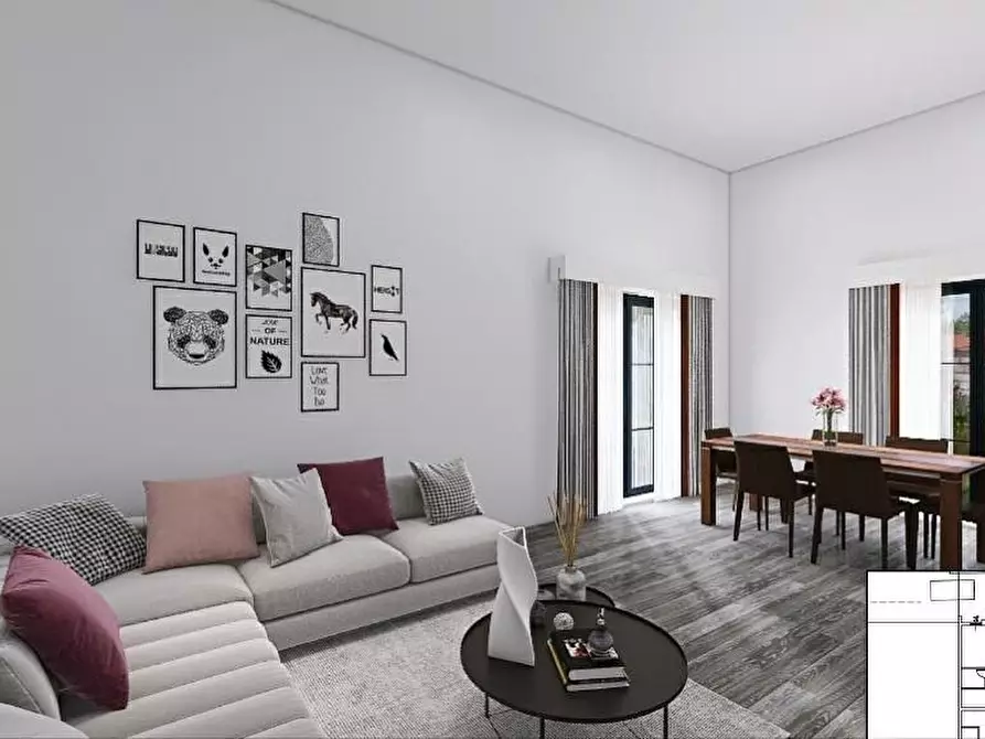 Immagine 3 di Appartamento in vendita  a Colle Di Val D'elsa