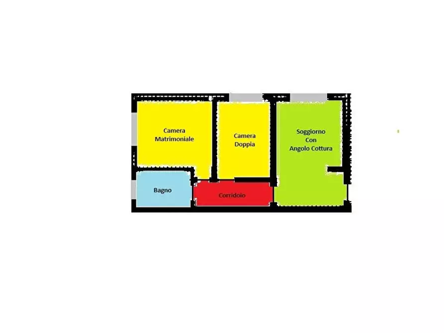 Immagine 2 di Appartamento in vendita  a Carrara