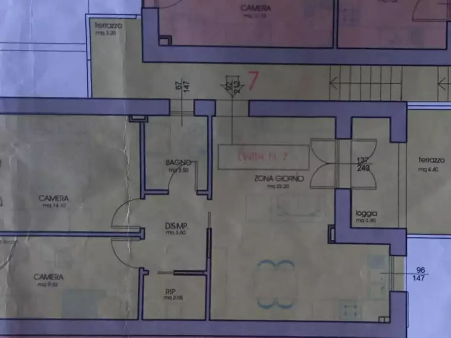 Immagine 17 di Appartamento in vendita  a Pontedera