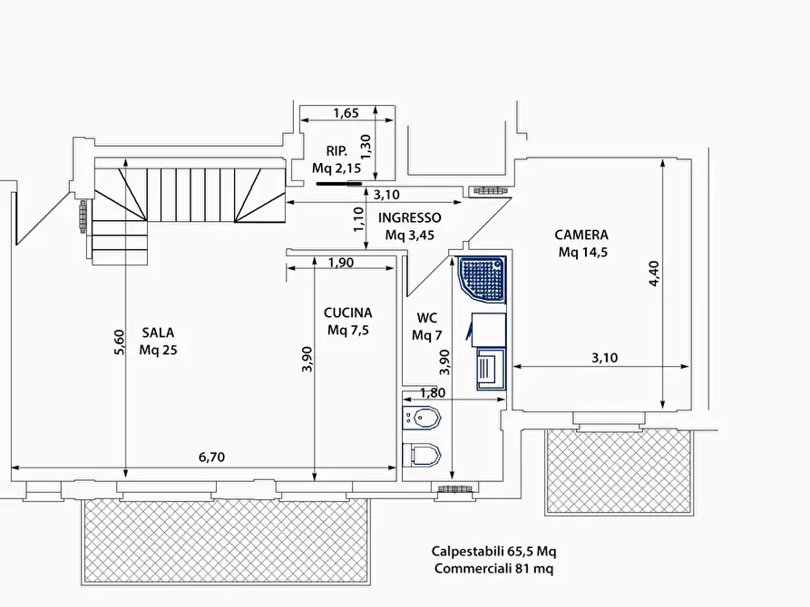 Immagine 23 di Appartamento in vendita  a Massa