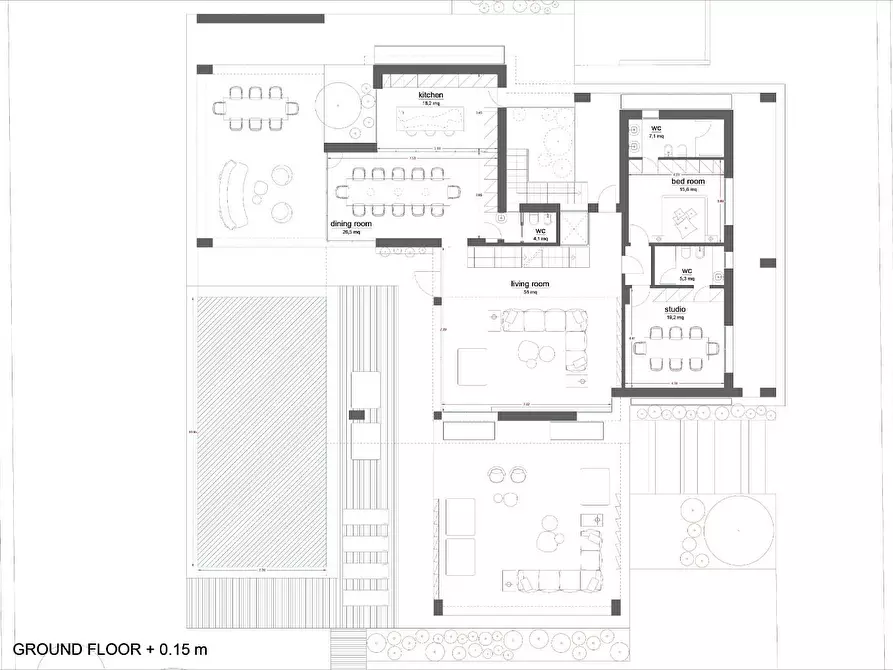 Immagine 6 di Villa in vendita  a Forte Dei Marmi