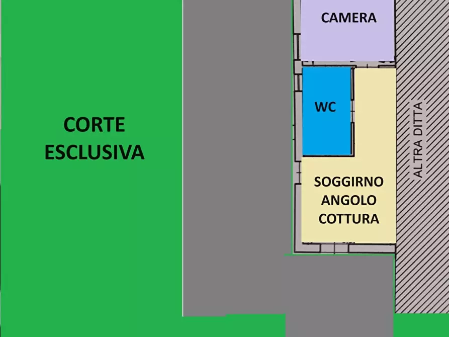 Immagine 1 di Porzione di casa in vendita  a Formia